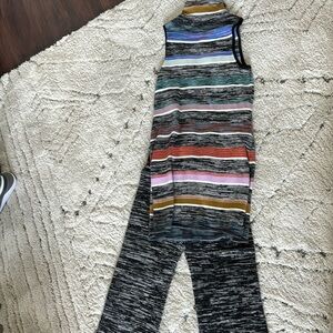 Sweater top and pants set by Anthropologie